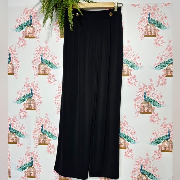 Suzy D London Galen Stretch Palazzo Pants - Picture 3 of 5